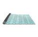 Sideview of Terrilis Light Blue Contemporary Rug, con619lblu