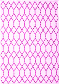 Terrilis Pink Contemporary Rug, con619pnk