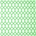 Square Terrilis Emerald Green Contemporary Rug, con619emgrn