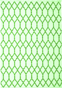 Terrilis Green Contemporary Rug, con619grn