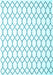 Terrilis Light Blue Contemporary Rug, con619lblu