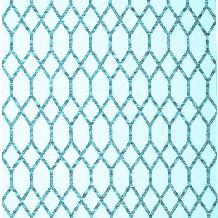 Terrilis Light Blue Contemporary Rug, con619lblu
