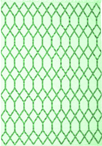 Terrilis Emerald Green Contemporary Rug, con619emgrn