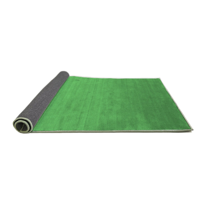 Sideview of Abstract Emerald Green Contemporary Rug, con61emgrn