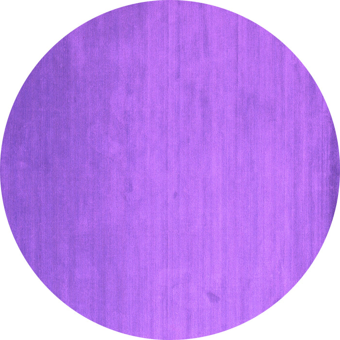 Round Abstract Pink Contemporary Rug, con61pnk