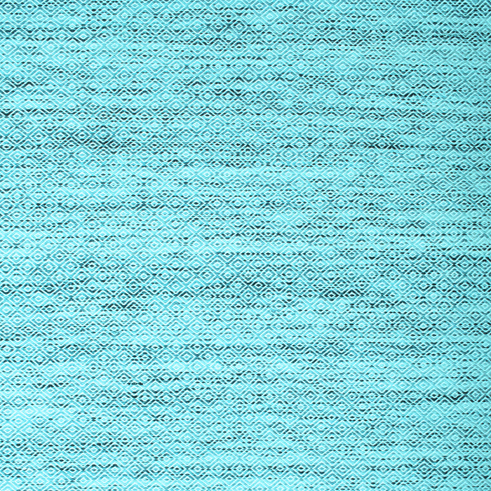 Square Abstract Light Blue Contemporary Rug, con620lblu