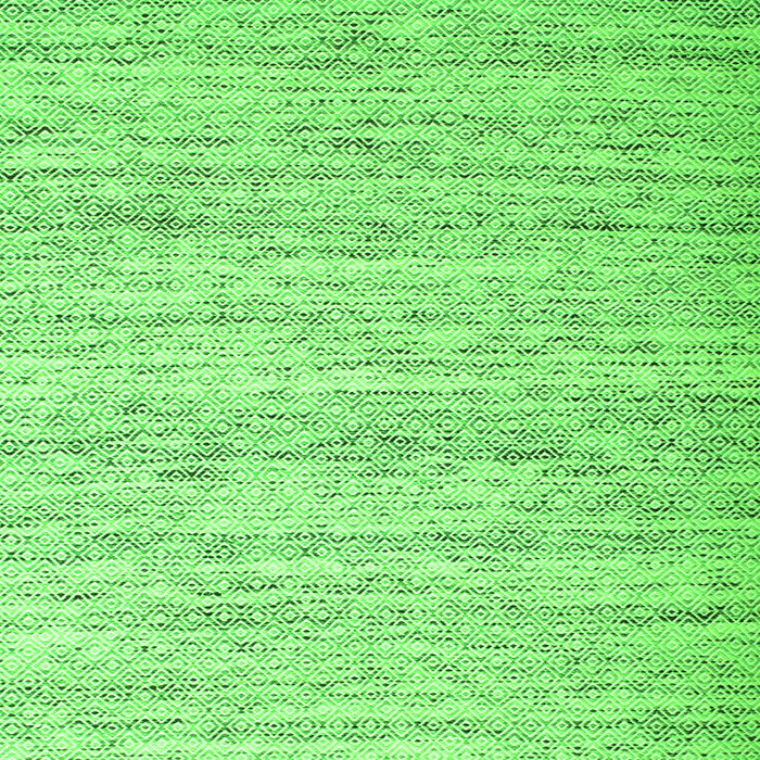 Round Machine Washable Abstract Green Contemporary Area Rugs, wshcon620grn