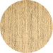 Round Machine Washable Abstract Brown Contemporary Rug, wshcon620brn