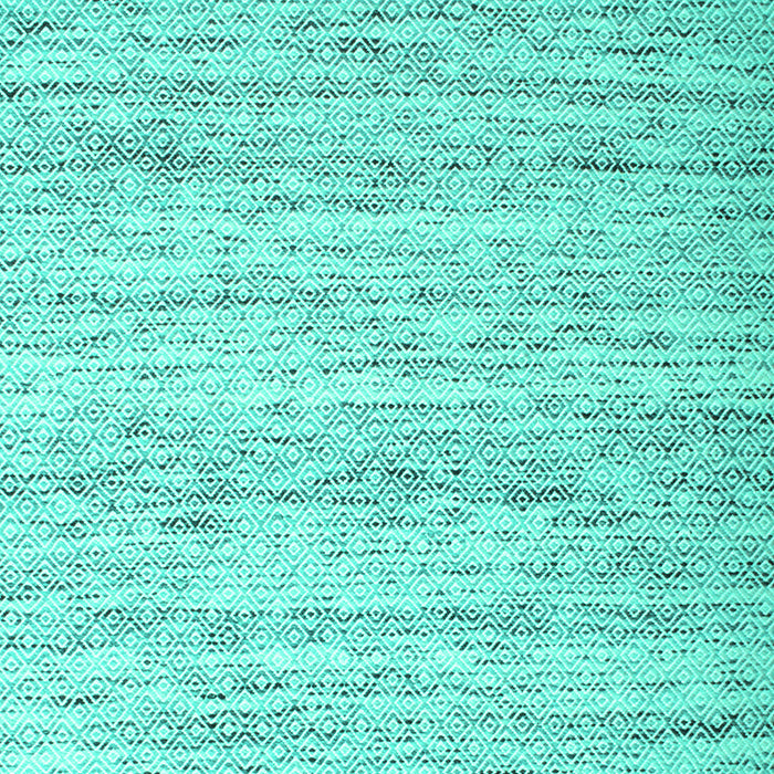 Abstract Turquoise Contemporary Rug, con620turq