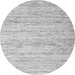 Square Abstract Gray Contemporary Rug, con620gry