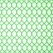 Square Machine Washable Terrilis Emerald Green Contemporary Area Rugs, wshcon621emgrn