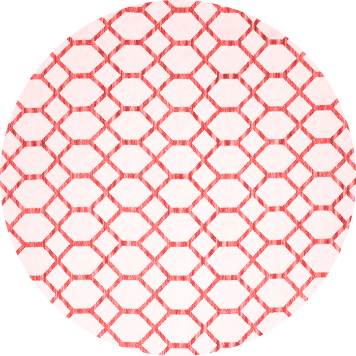 Terrilis Red Contemporary Rug, con621red