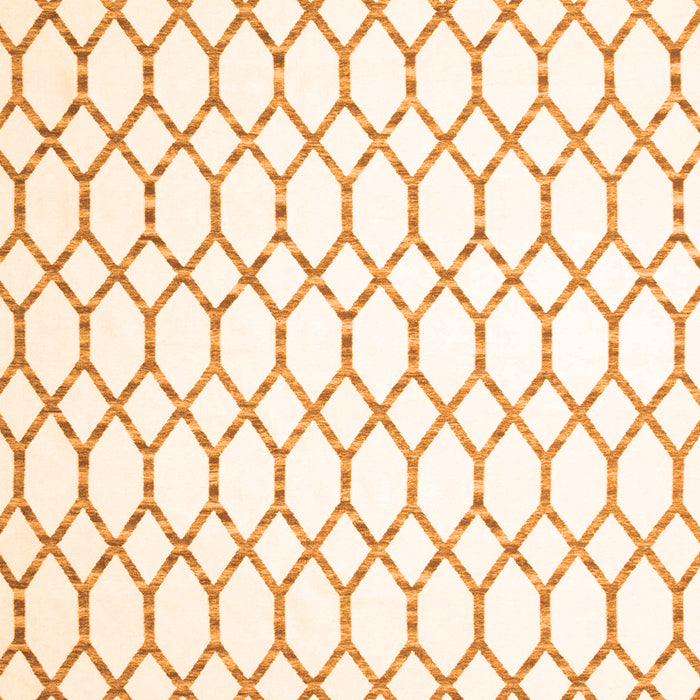 Serging Thickness of Machine Washable Terrilis Orange Contemporary Area Rugs, wshcon621org