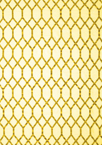 Terrilis Yellow Contemporary Rug, con621yw