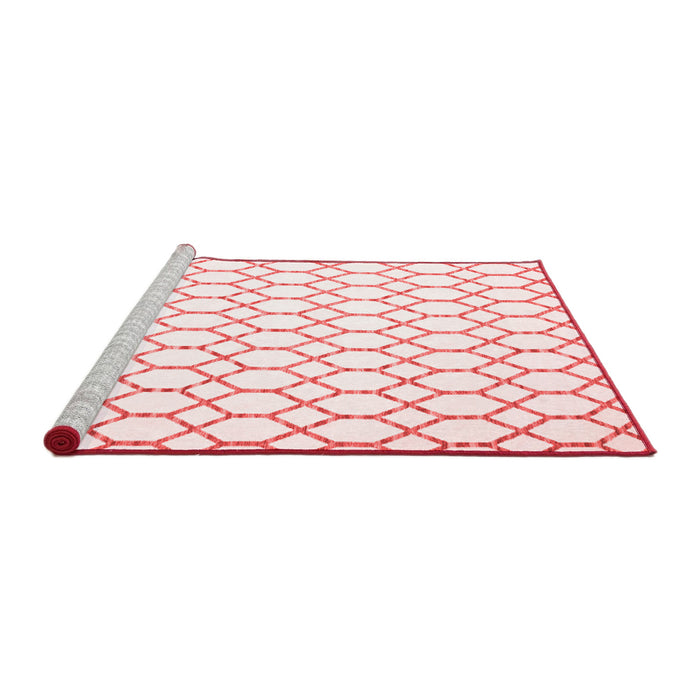 Contemporary Red Washable Rugs