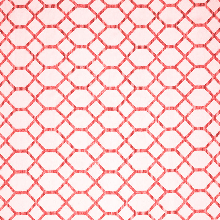 Terrilis Red Contemporary Rug, con621red