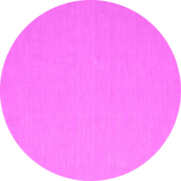 Round Machine Washable Abstract Pink Contemporary Rug, wshcon622pnk