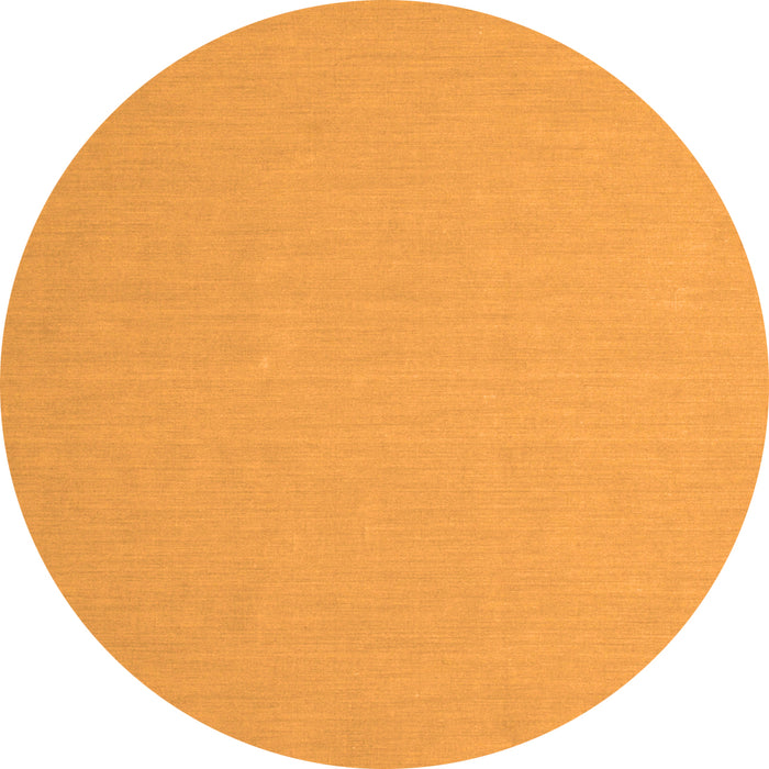Square Abstract Orange Contemporary Rug, con622org