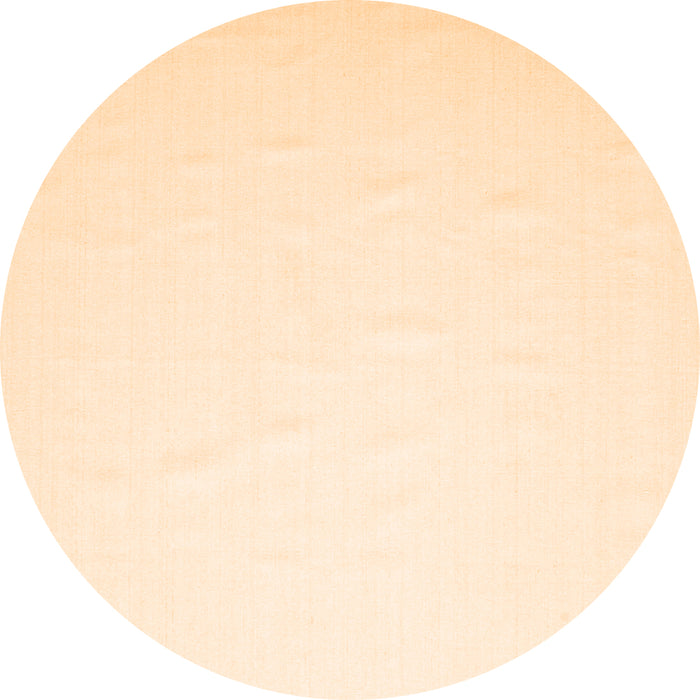 Square Solid Orange Modern Rug, con623org