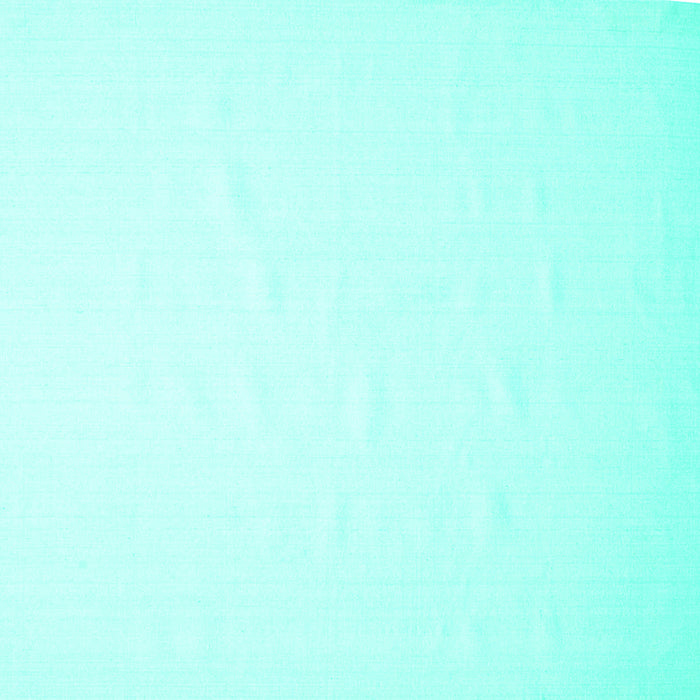 Square Solid Turquoise Modern Rug, con623turq