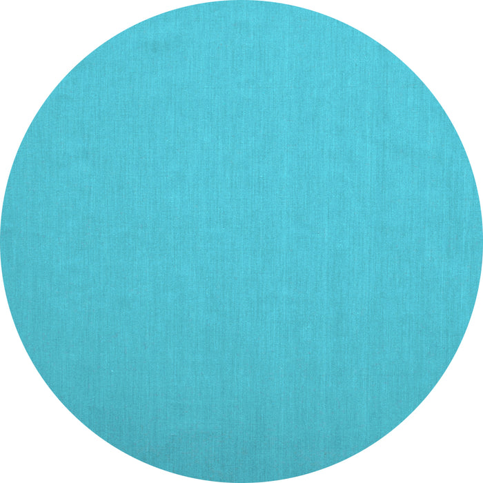 Round Machine Washable Abstract Light Blue Contemporary Rug, wshcon624lblu