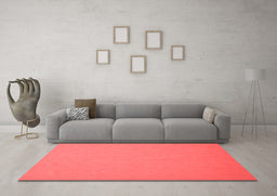 Contemporary Red Washable Rugs