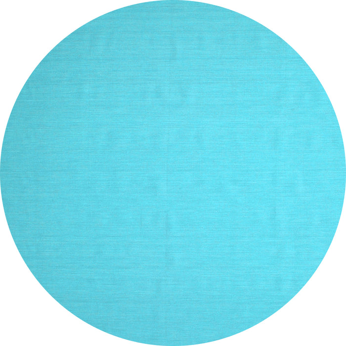 Round Machine Washable Abstract Light Blue Contemporary Rug, wshcon625lblu