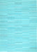 Solid Light Blue Modern Rug, con626lblu