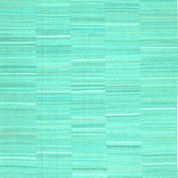 Solid Turquoise Modern Rug, con626turq