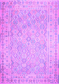 Southwestern Purple Country Rug, con627pur