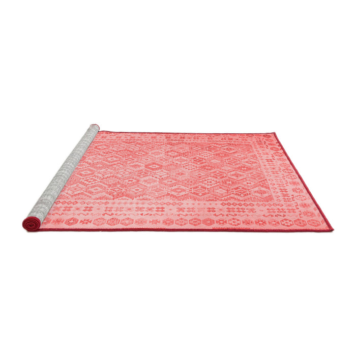 Country Red Washable Rugs