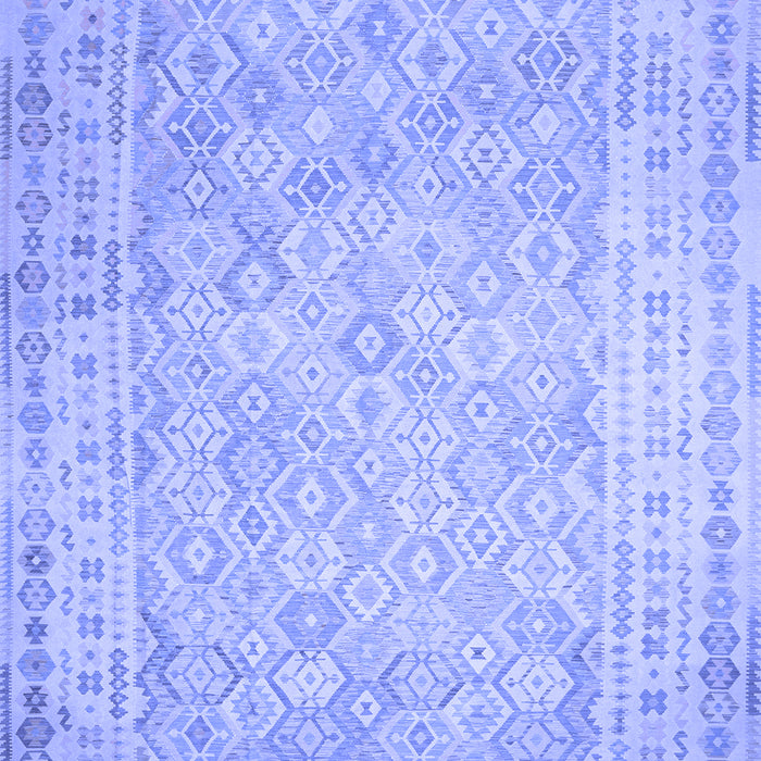 Southwestern Blue Country Rug, con627blu