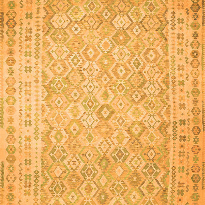 Southwestern Orange Country Rug, con627org