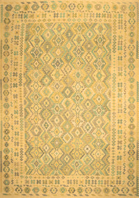 Southwestern Brown Country Rug, con627brn