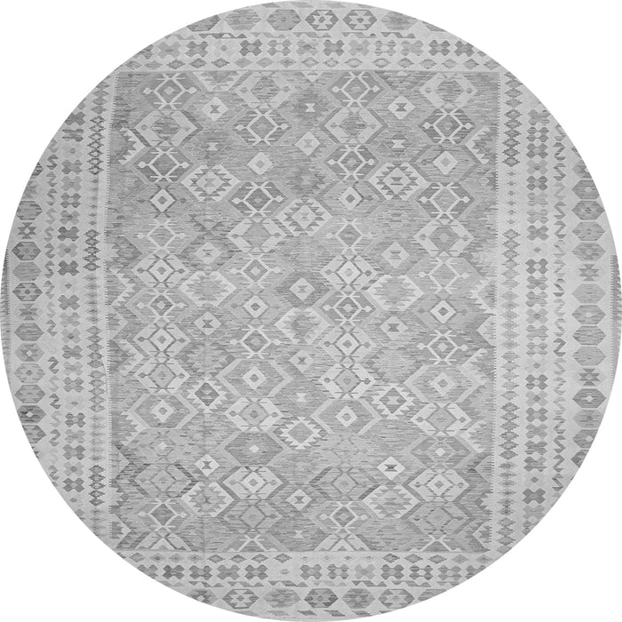 Machine Washable Southwestern Gray Country Rug, wshcon627gry
