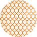 Machine Washable Terrilis Orange Contemporary Area Rugs, wshcon628org