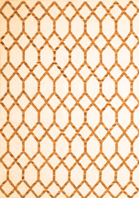 Terrilis Orange Contemporary Rug, con628org