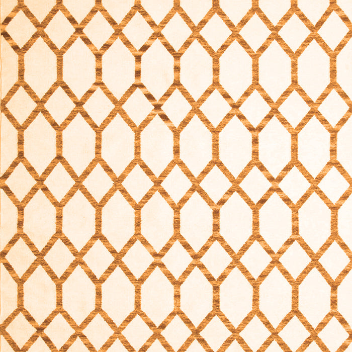 Terrilis Orange Contemporary Rug, con628org