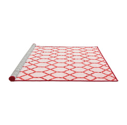 Contemporary Red Washable Rugs