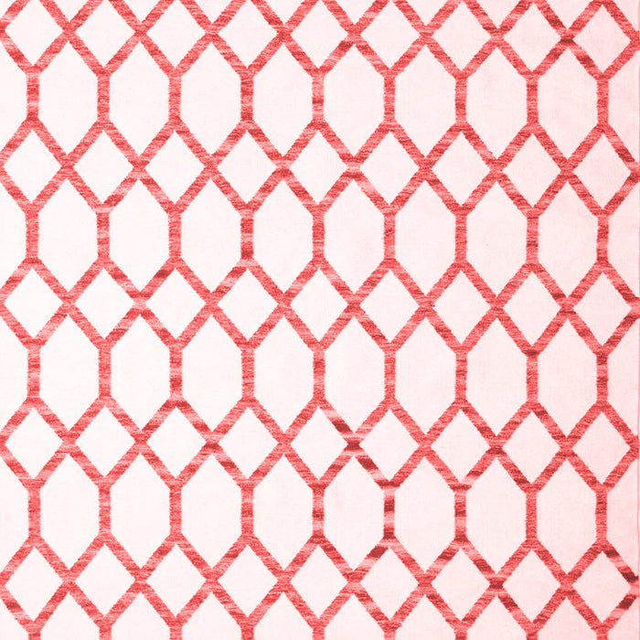 Machine Washable Terrilis Red Contemporary Rug, wshcon628red