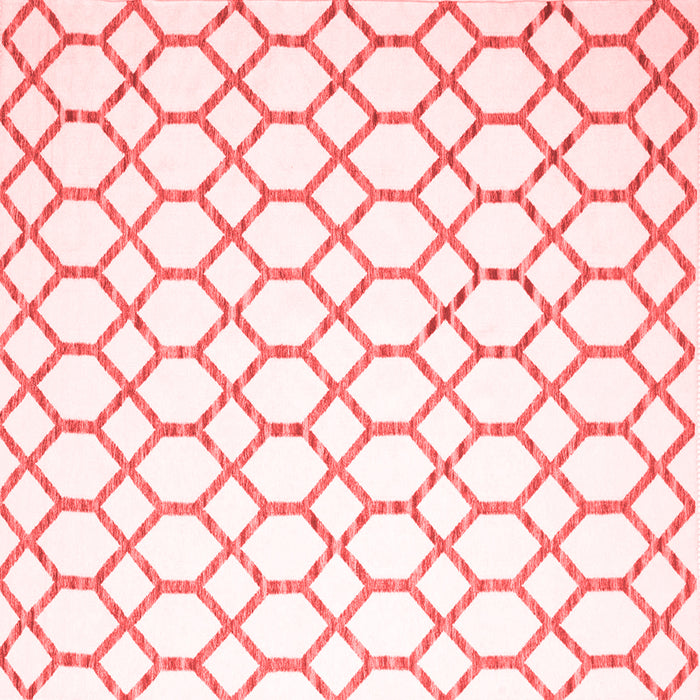 Machine Washable Terrilis Red Contemporary Rug, wshcon628red