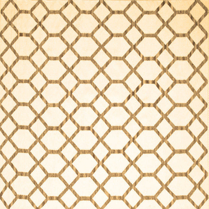 Square Terrilis Brown Contemporary Rug, con628brn