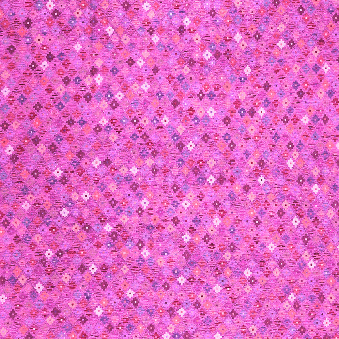 Machine Washable Southwestern Pink Country Rug, wshcon629pnk