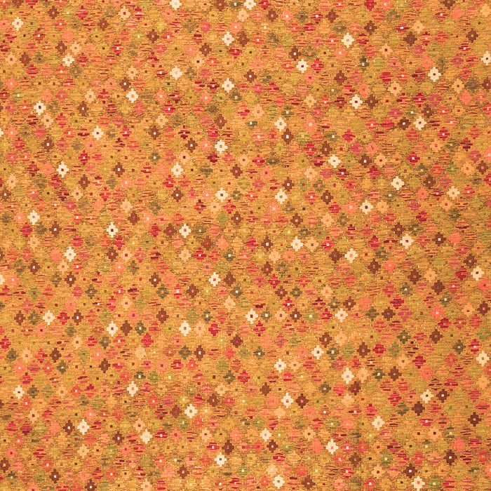 Serging Thickness of Machine Washable Southwestern Orange Country Area Rugs, wshcon629org