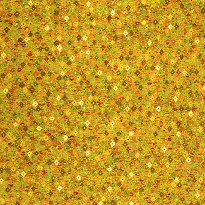 Southwestern Yellow Country Rug, con629yw