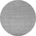 Machine Washable Solid Gray Modern Rug, wshcon62gry