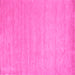 Square Solid Pink Modern Rug, con62pnk