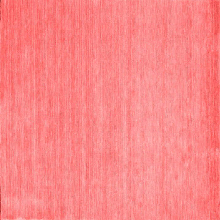 Machine Washable Solid Red Modern Rug, wshcon62red