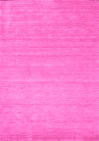 Solid Pink Modern Rug, con62pnk