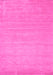 Solid Pink Modern Rug, con62pnk